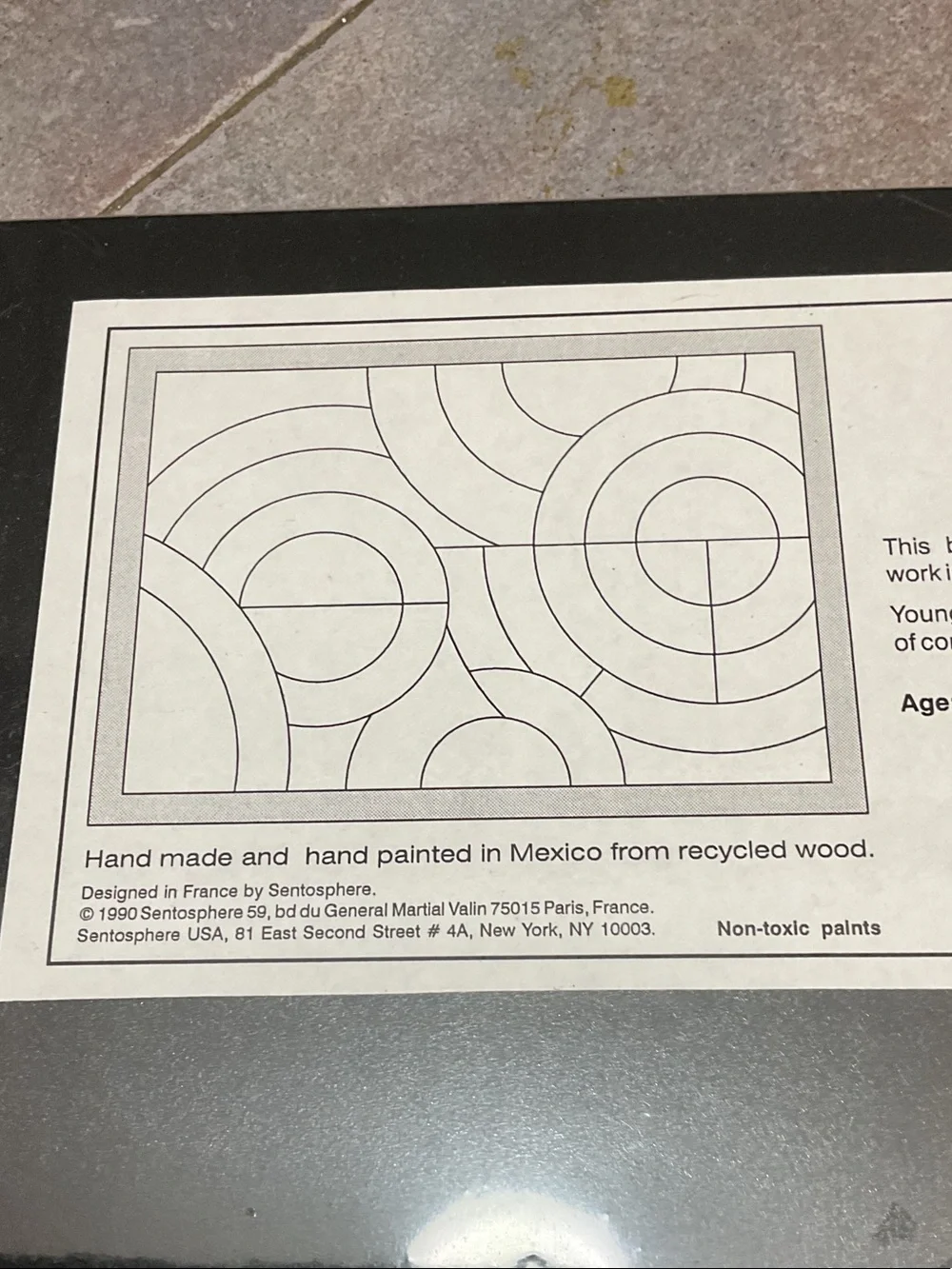 Colorebus circles puzzle
